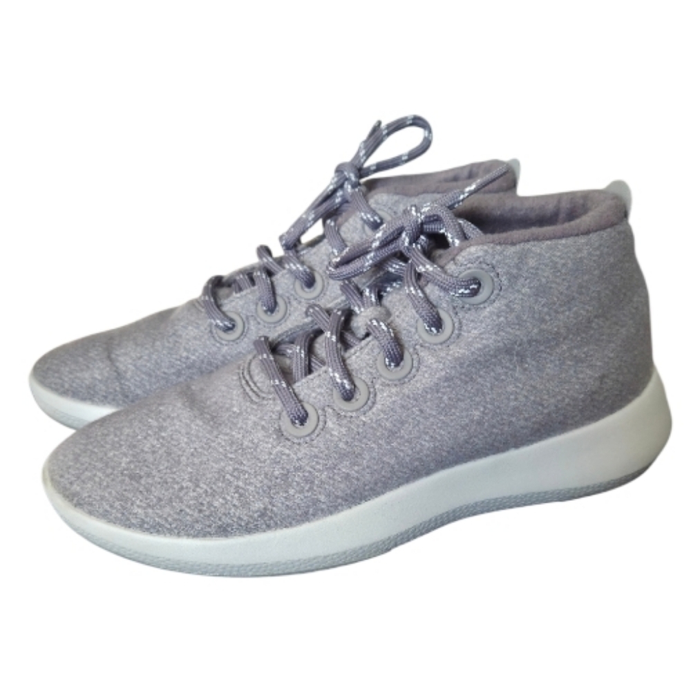 Allbirds Women’s  8 Light Grey Wool Runner-up Mizzle Sneakers Running Walking
